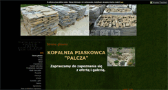 Desktop Screenshot of kopalniapiaskowca.eu